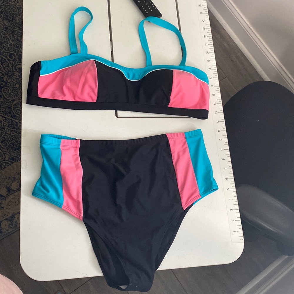 Colorblock swimsuit
